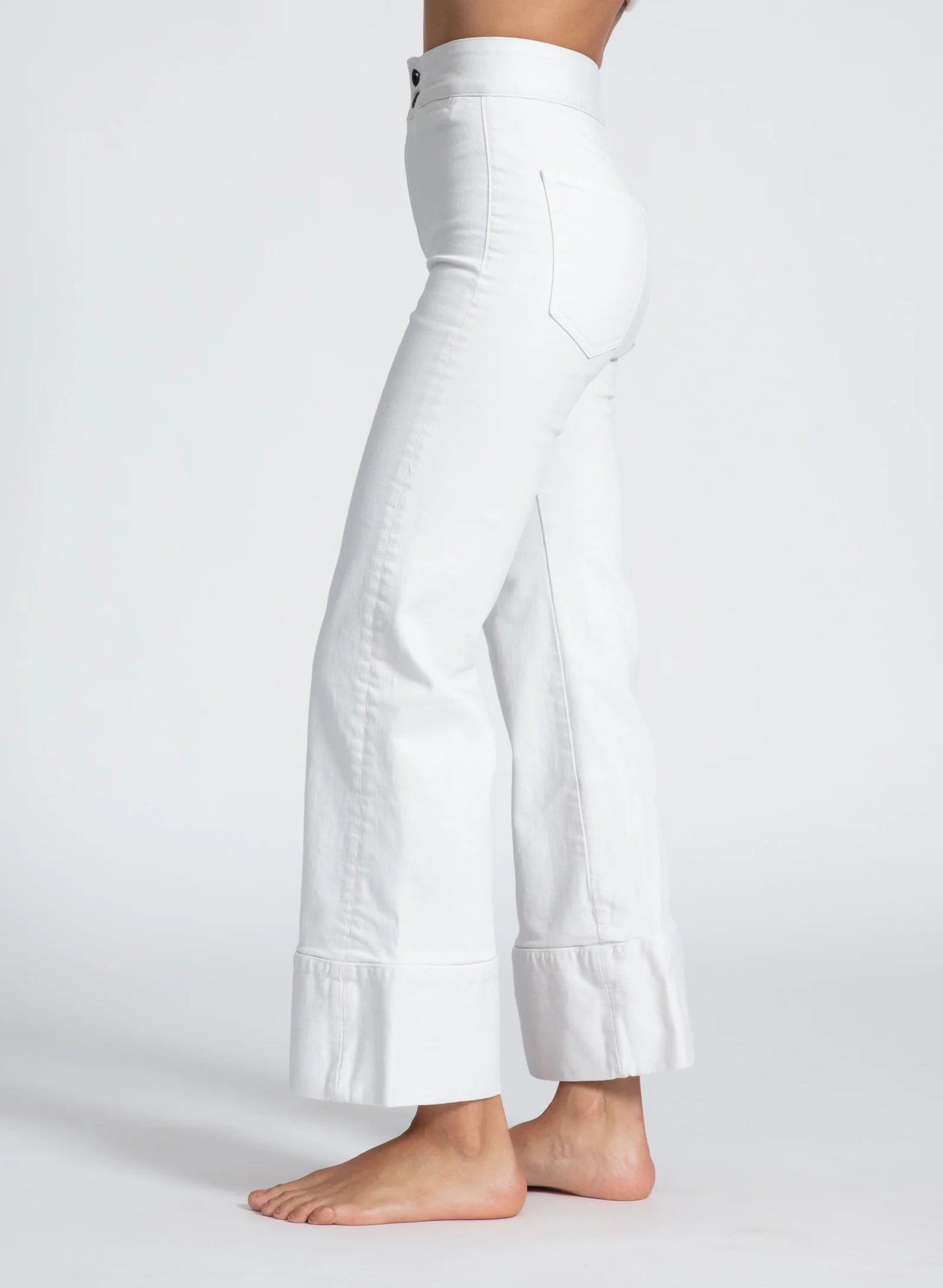 Brighton Crop Jean White