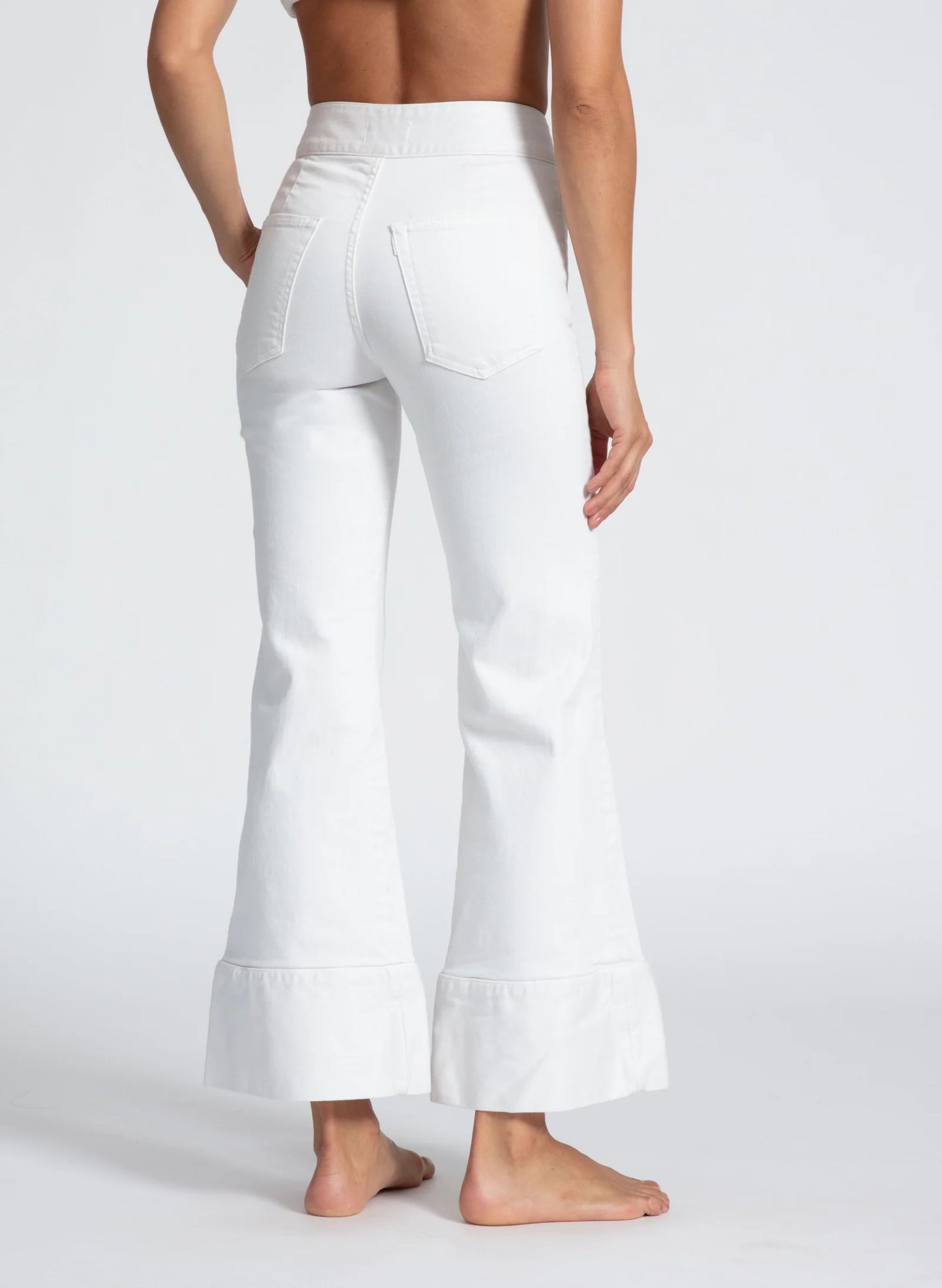 Brighton Crop Jean White
