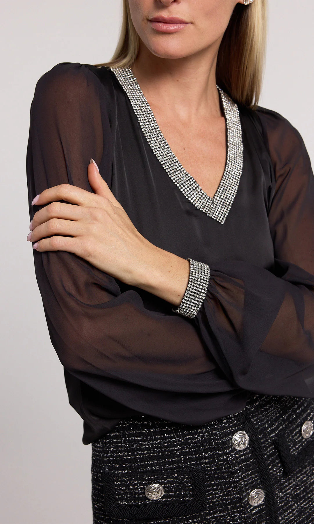Carina Crystal Blouse