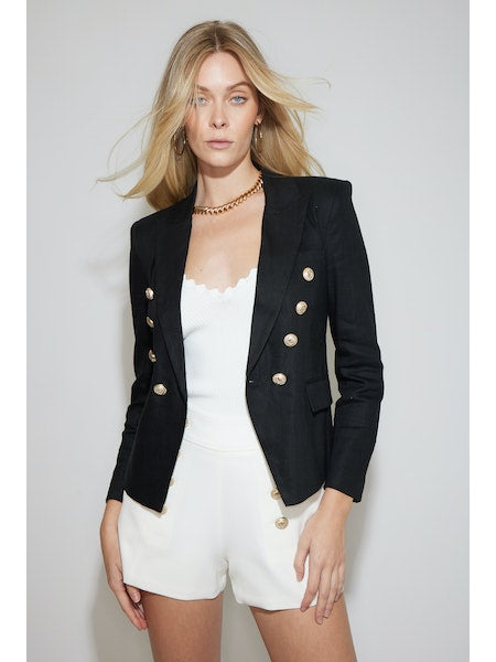 Delilah Linen Blazer