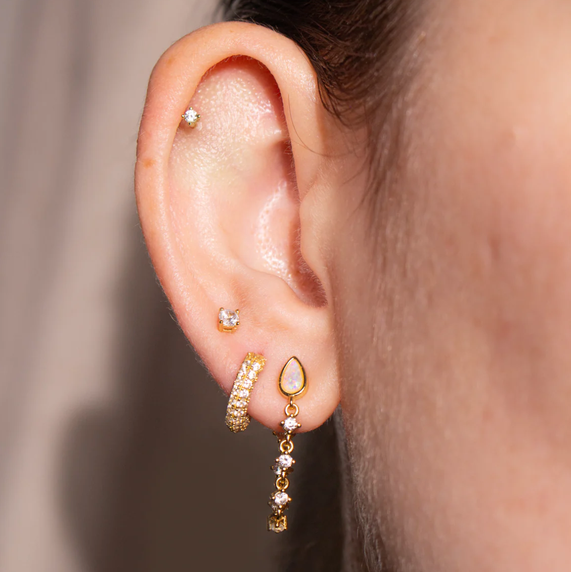 Petite CZ 3MM Studs