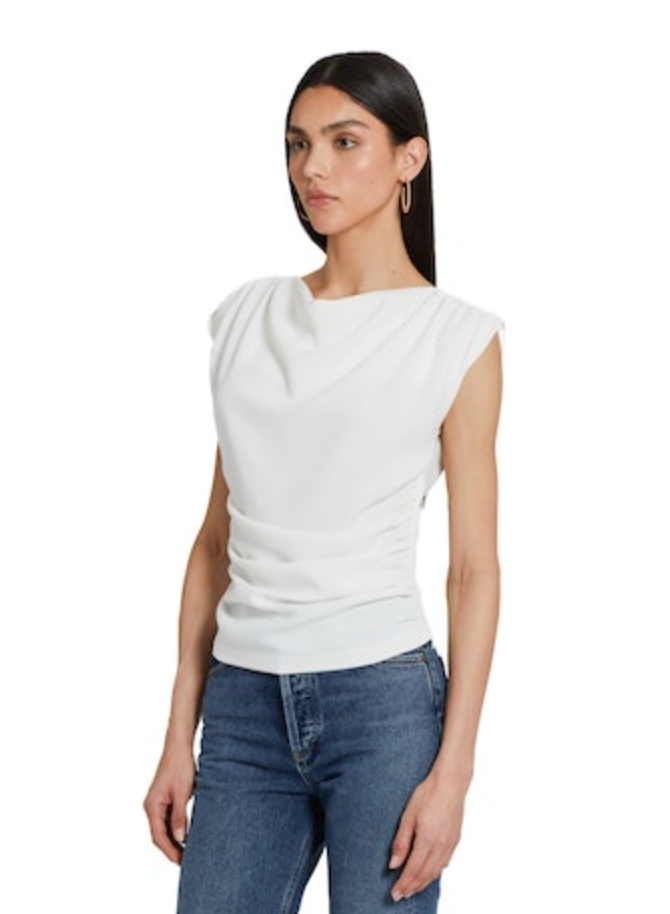 Fersia Top in Ivory