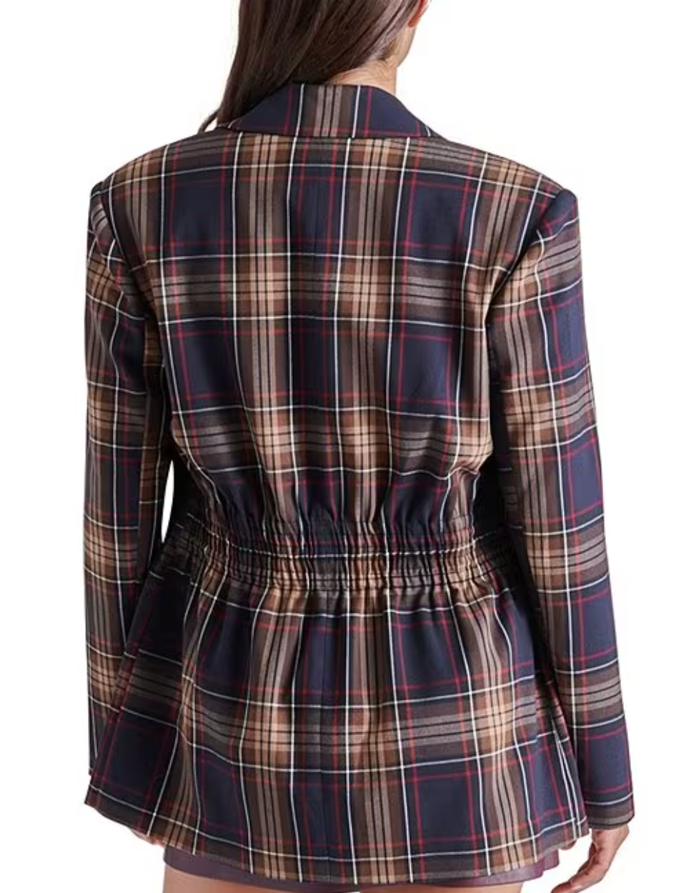 Frida Plaid Jacket