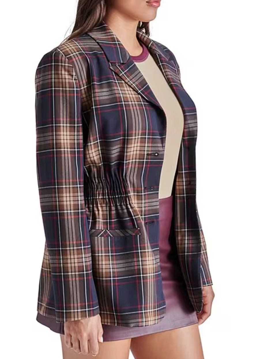 Frida Plaid Jacket