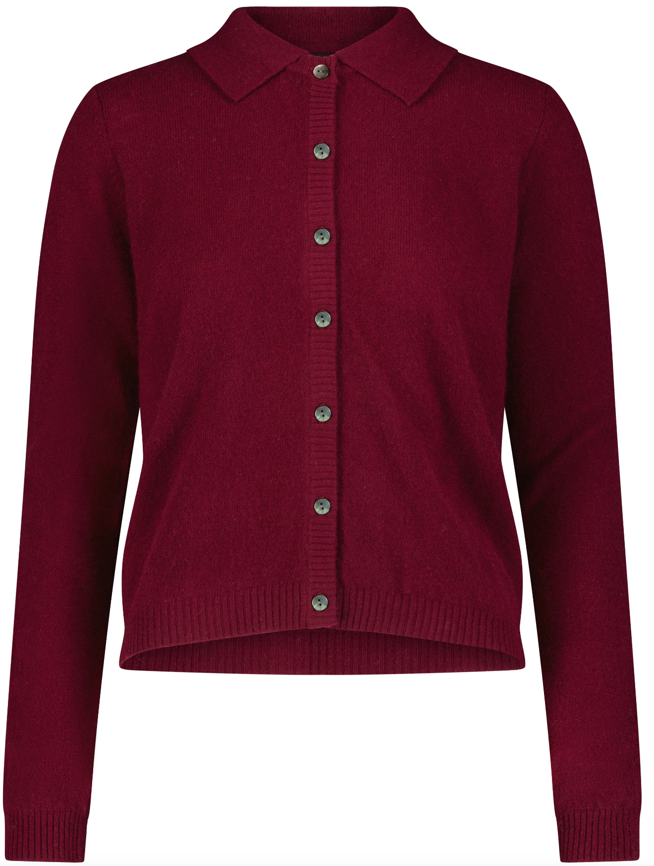 Cashmere Cardigan with Collar