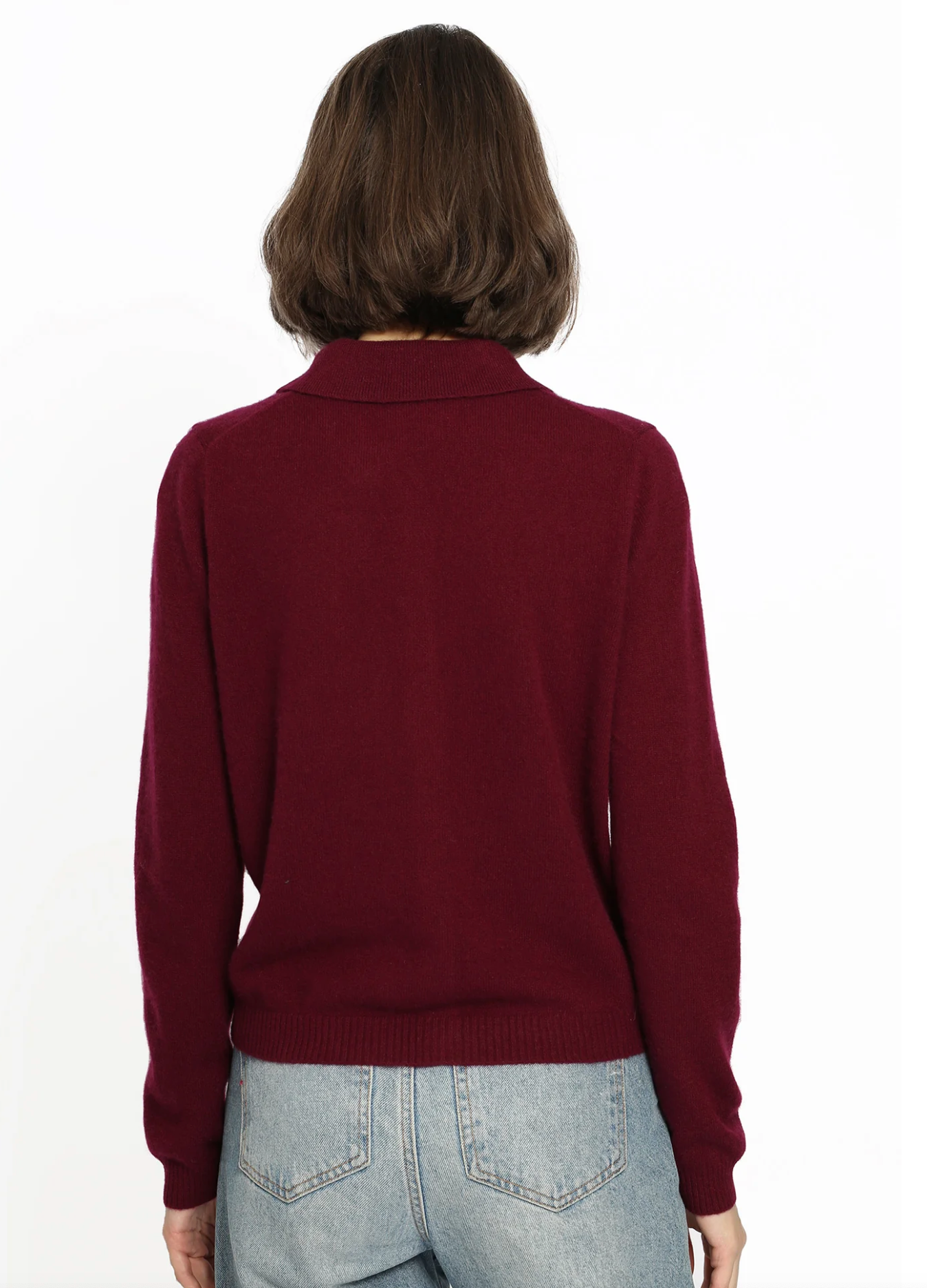 Cashmere Cardigan with Collar