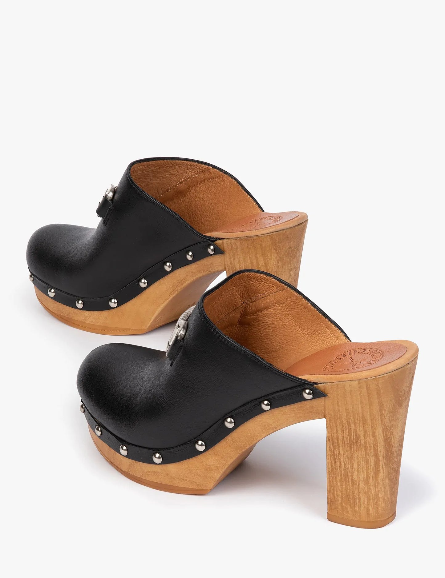 High Horsebit Leather Clog