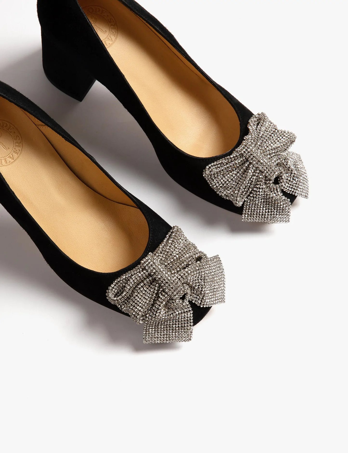 Gamine Bow Suede