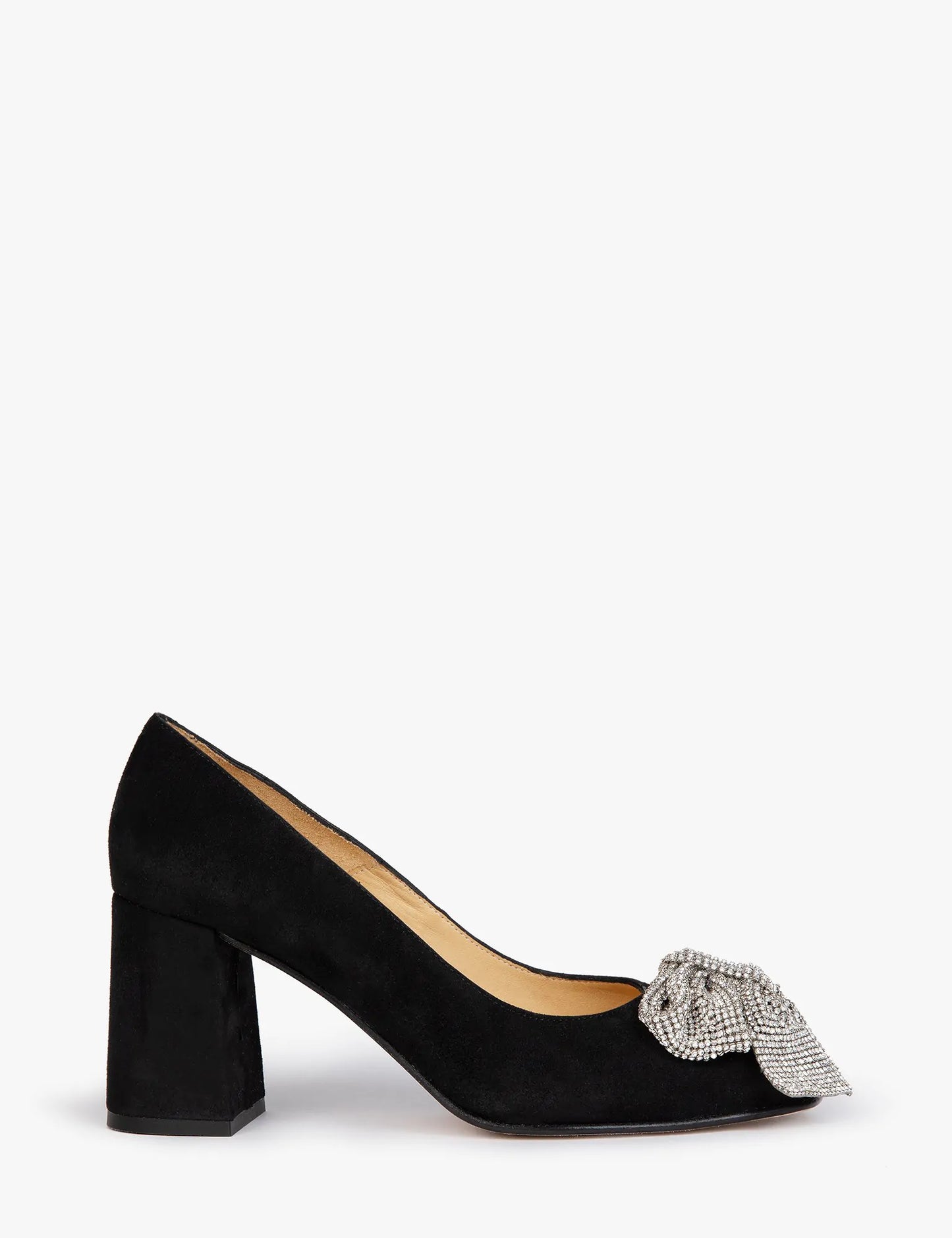 Gamine Bow Suede