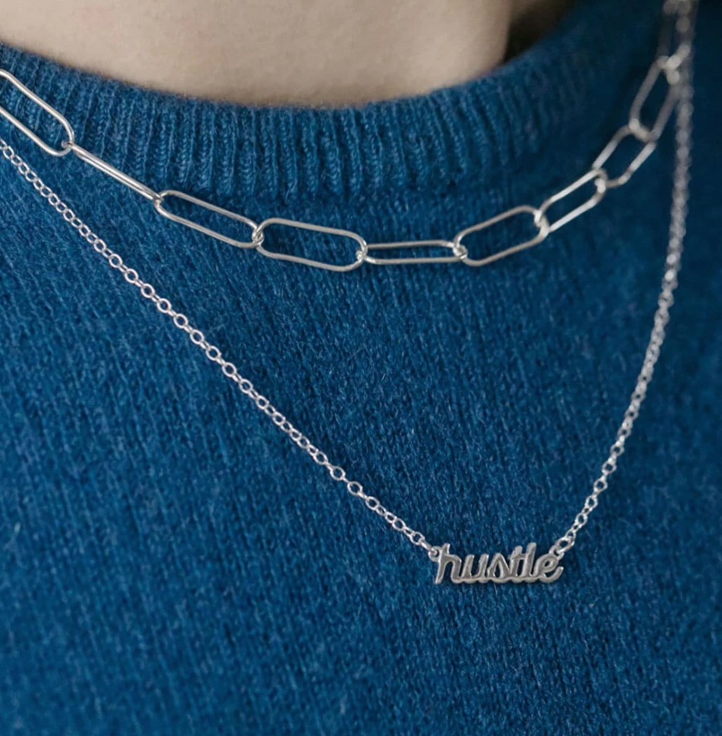 Large Link Chain Chocker Necklace