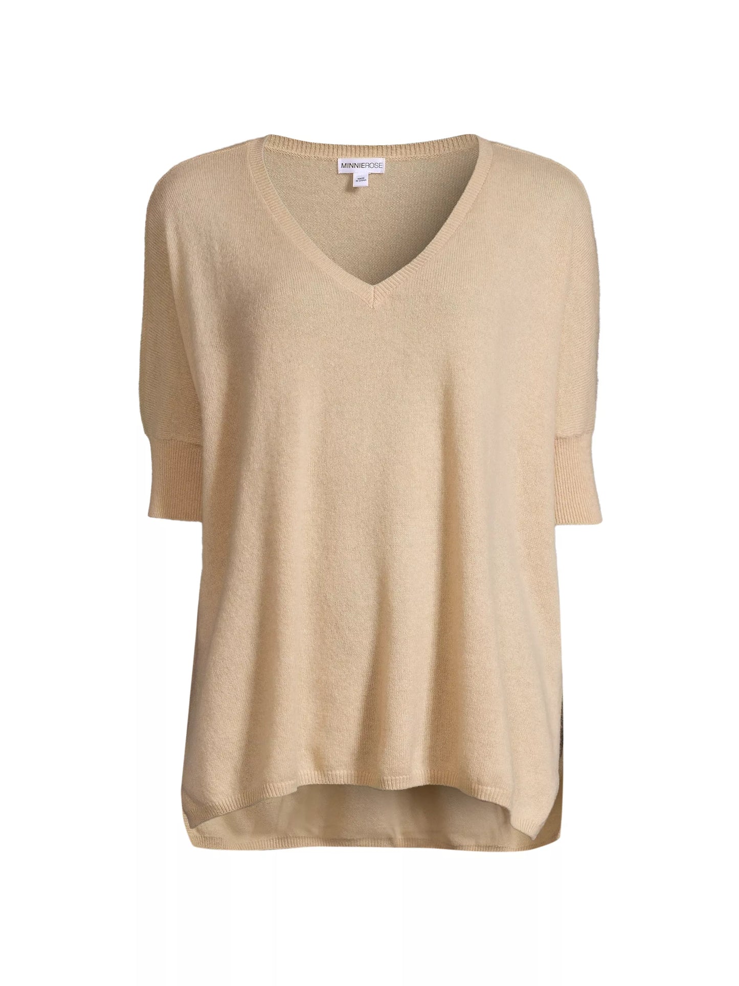 Cotton Cashmere Pow Pow Sweater Brown Sugar