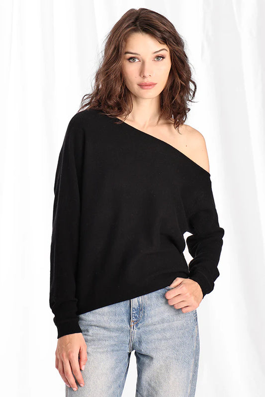 Cashmere Off the Shoulder