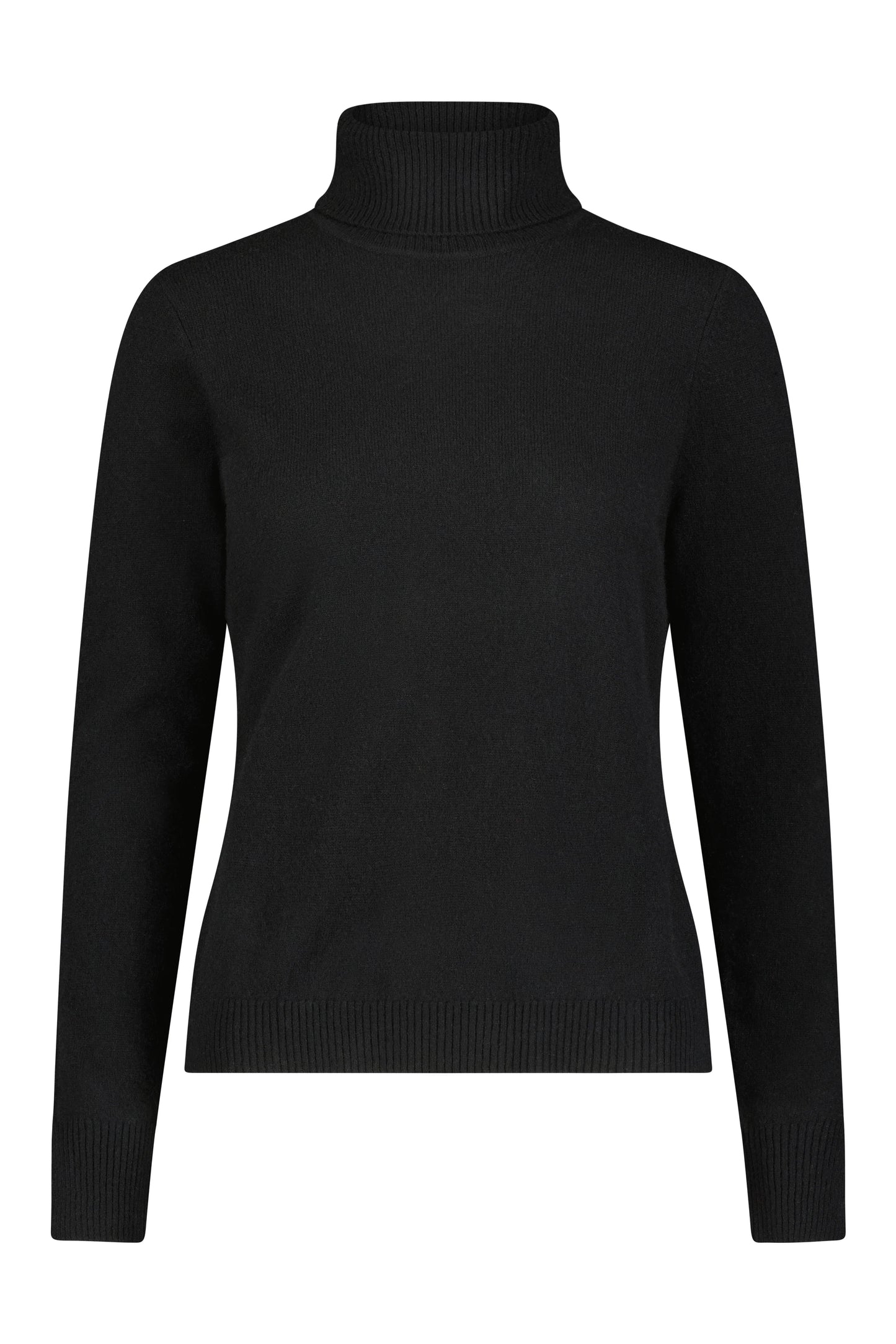 Cashmere Turtleneck w/ Slit Sleeve