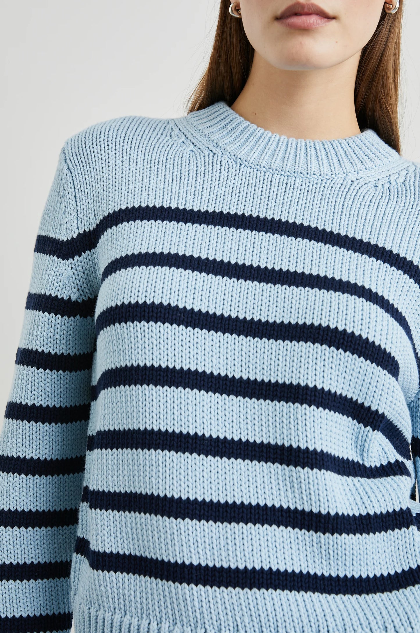 Alise in Sky Navy Stripe