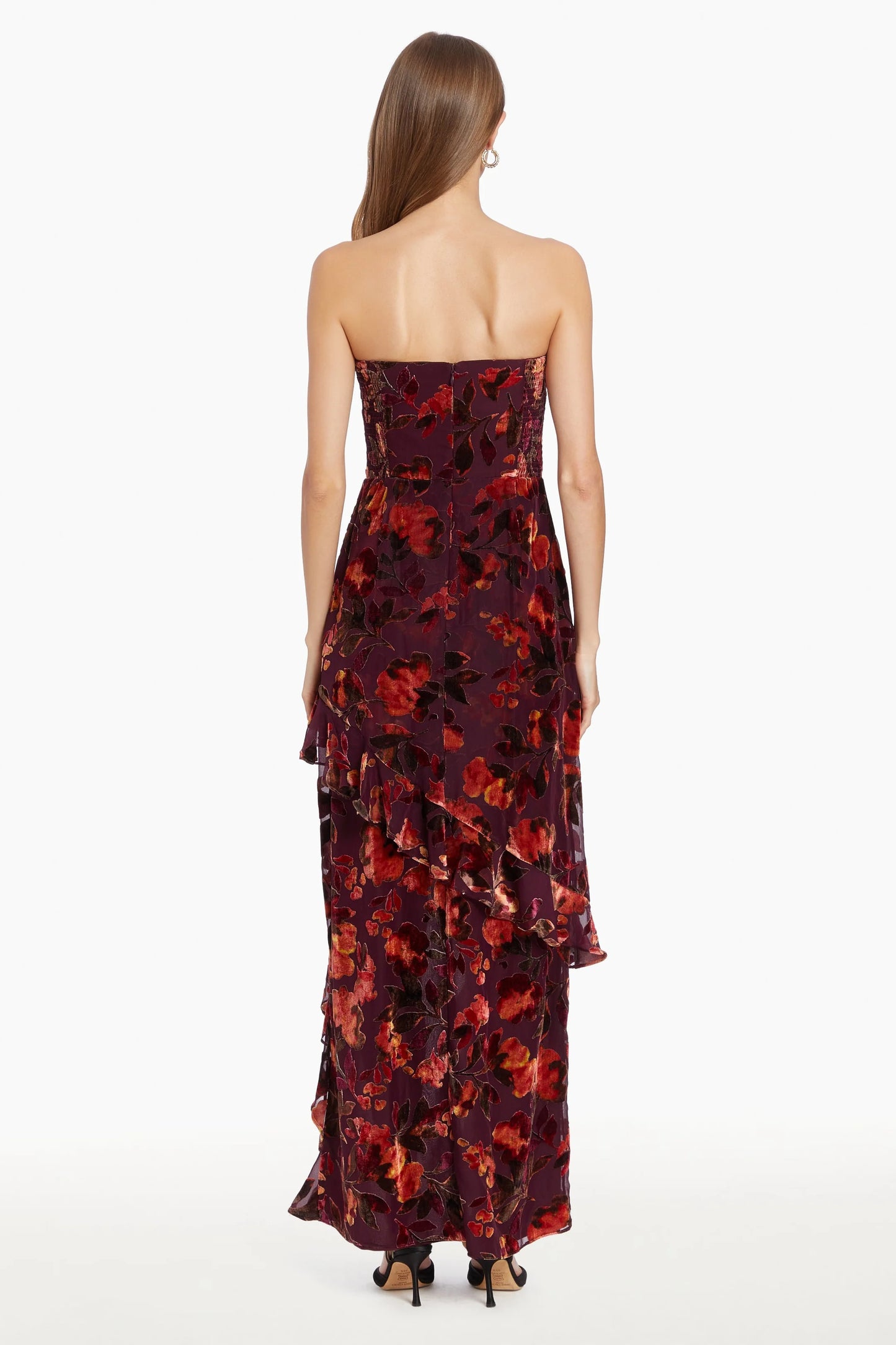 Magnolia Maxi in Sorrel Burnout