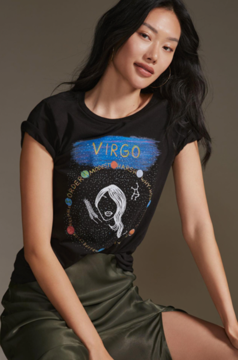 Virgo Black T-Shirt