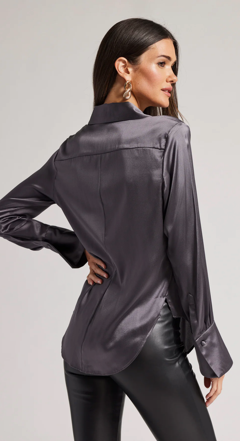 Jay Blouse Charcoal