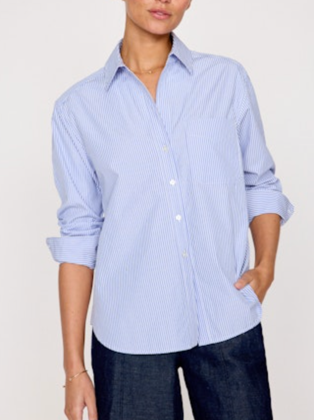 Everyday Shirt in Blue stripe