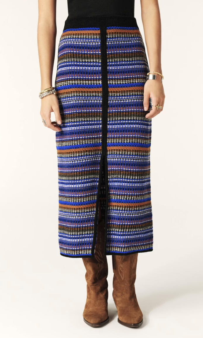 Flame Midi Skirt