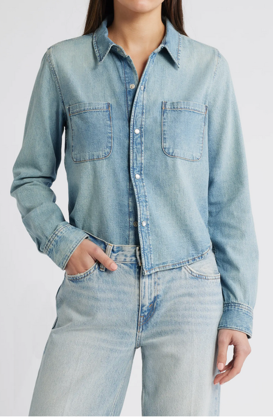 Slim Denim Shirt