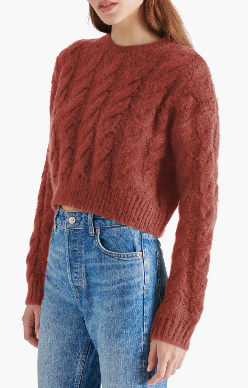 Ceronne Cable Stitch Sweater