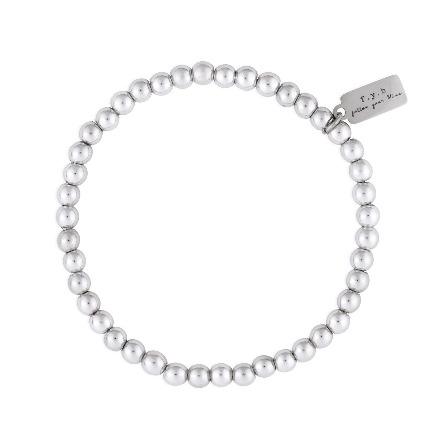 Silver Staple Bracelet