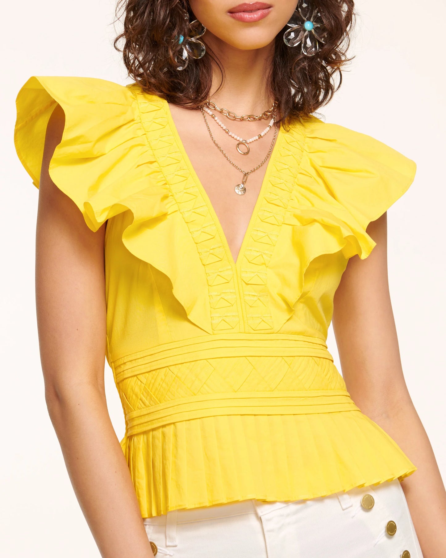 Emilia V-Neck Top